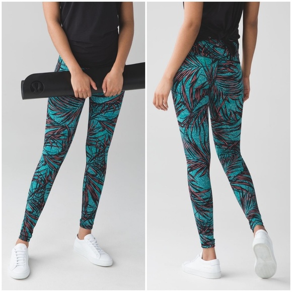 lululemon athletica Pants - Lululemon High Rise Wunder Under Pant Sz 8 EUC